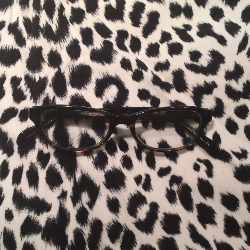 Oliver Peoples Dark Brown Eyeglasses